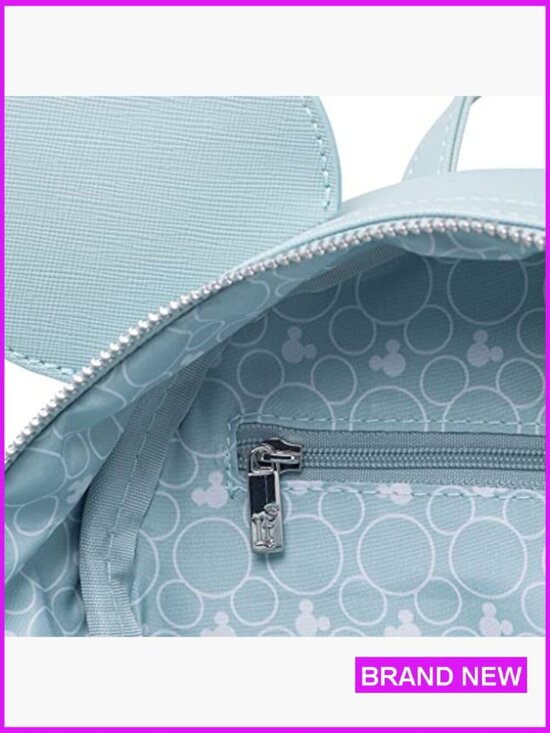 Mini Backpack Faux Leather Quilted Studs Elegant Chic Daypack Travel main image 5